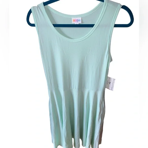 LuLaRoe Dresses Lularoe Medium Mint Green Nikki Sleeveless